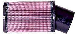 K&N Universalluftfilter, 62mm Flansch  Rund Zylindrisch, 96x96 152lg