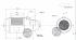 Rennsport Katalysator Metallträger 100CPSI 93mm OD 
FIA zugelassen,  61mm Anschluss