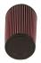 K&N Universalluftfilter, 89mm Flansch 
Konische Rundform, 152x89 228lg