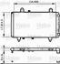 Wasserkühler Fiat Ducato 
Netz - 663x415x33mm (Rechts)