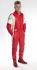 Rennoverall Beltenick Stratos II 3-lagig FIA 8856-2018
 Gr. 2XL (58-60), rot-silber