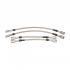 Goodridge Bremsschlauchsatz BMW E-30 316-325 
´82-´91 für Trommelbremse 4-teilig mit  ABE