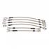 Goodridge Bremsschlauchsatz BMW E-24 M635 CSI 
bis BJ -04/82  6-teilig mit ABE