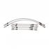 Goodridge Bremsschlauchsatz BMW E-36 
M3 6-teilig  mit ABE