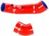Samco Honda Civic Type-R FN2 2007-2009 
 2-teiliges Ansaugschlauchkit blau
