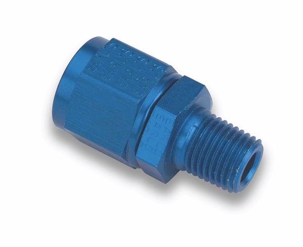 Verbindungsadapter gerade
1/8 NPT - 06AN, Dash 06 JIC, 9/16-18UNF