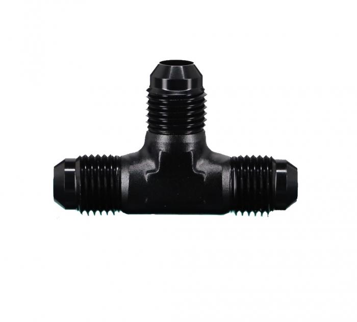 T-Stück Dash 6 / -6 AN / JIC 6  
3x Dichtkegel Aussengewinde