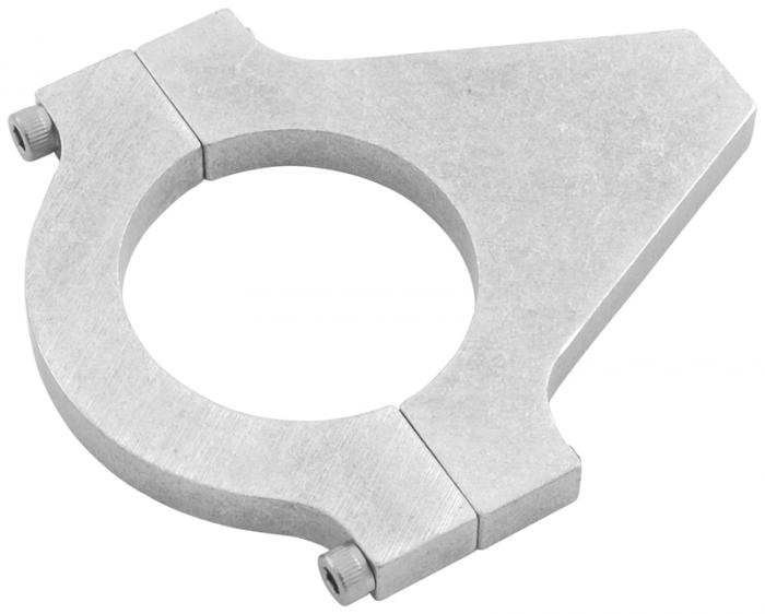 Aluminium Rohrhalter kurz 
 für Rohrdurchmesser 44mm bis 47 mm