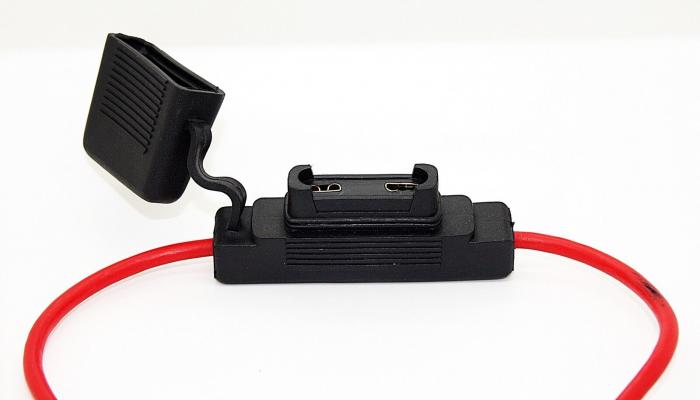 Maxi-Flachsicherungshalter Kabel (wasserdicht) PKW LKW Stecksicherung
12V 24V 60A - 80A