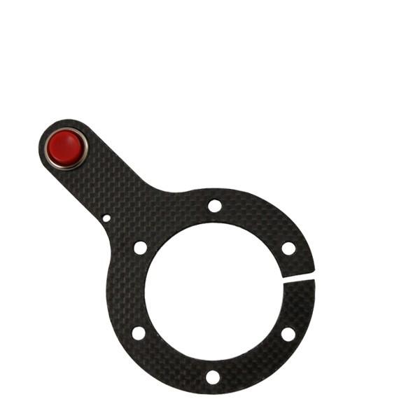 Beltenick  Carbon Schalterplatte für Lenkräder - 1 Taster
