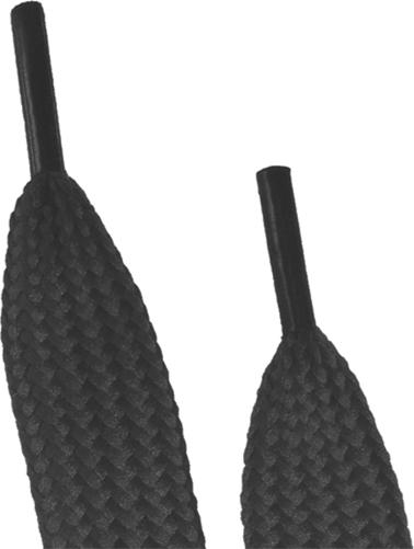 Schnürsenkel Nomex 
Länge Schnürsenkel: 104cm (Gr. 39-42), Farbe: schwarz