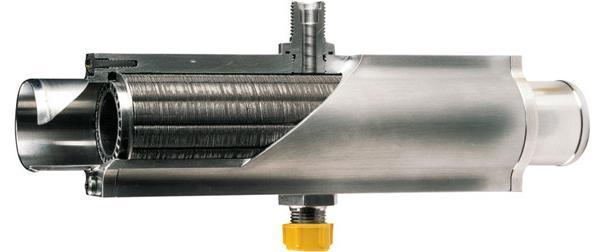 Laminova Ölkühler 425mm
- Öl-Wasser Wärmetauscher