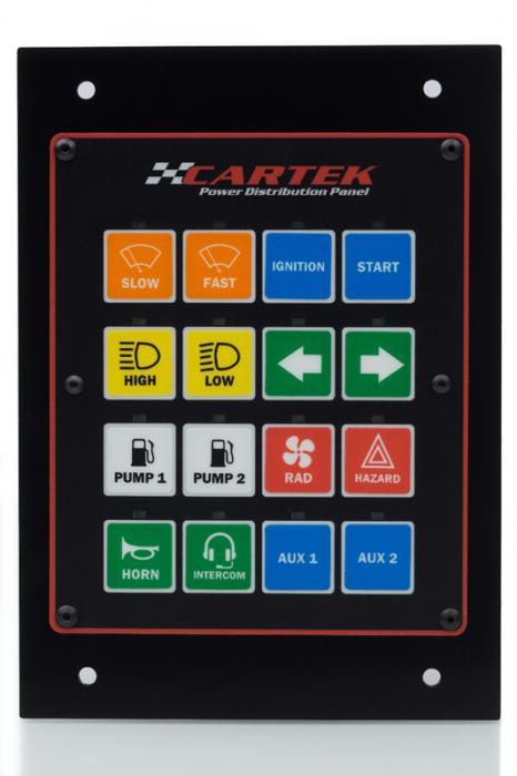 Cartek Power Distribution Panel 
Stromkreisverteiler-Panel 16 Kanäle