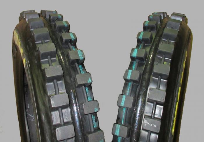 Fedima CRM Stollenreifen 10/65-15
 - 145/80R15 - 2 Reihen (Spur) gefertigt auf Neureifen