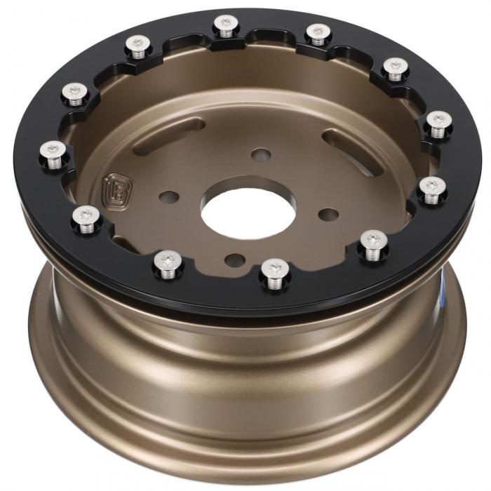 Beadlock Felge 5Jx10 (2+3) 
Lochkreis 4x100 (60mm Center)