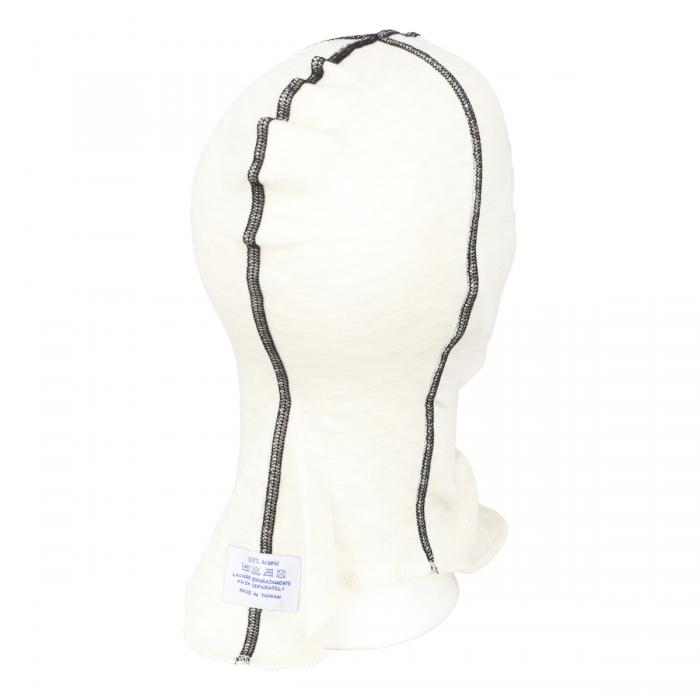 Beltenick Kopfhaube Balaclava 2-lagig weiss, Augenlöcher
FIA 8856-2018