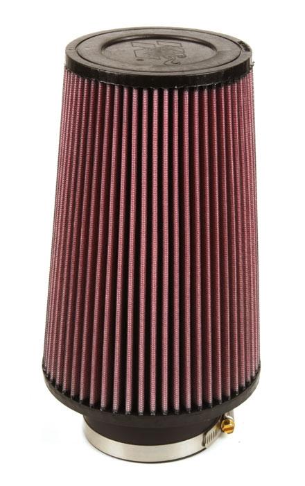 K&N Universalluftfilter, 89mm Flansch 
Konische Rundform, 152x89 228lg
