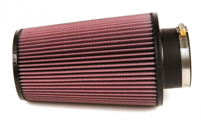 K&N Universalluftfilter, 89mm Flansch 
Konische Rundform, 152x89 228lg