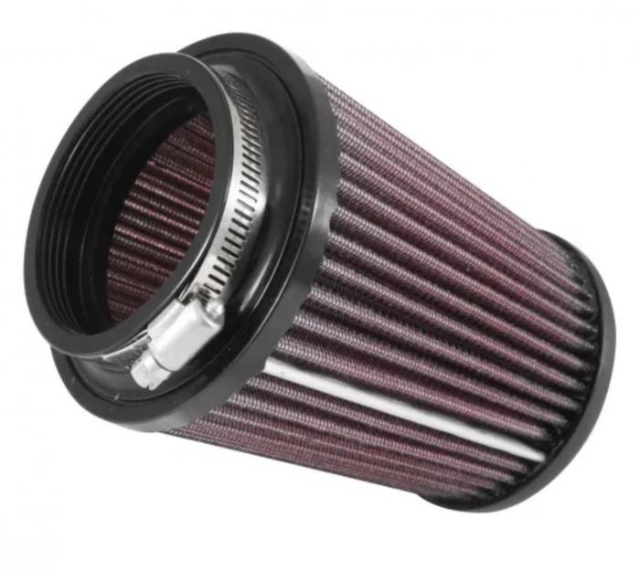 K&N Universalluftfilter, 76mm Flansch 
Konische Rundform, 114x89mm 133lg