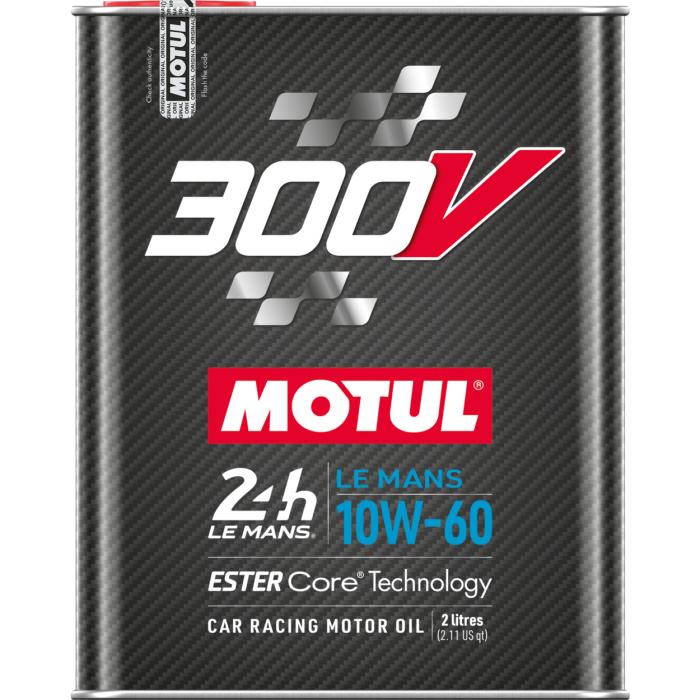 Motorenöl Motul 300V LE Mans 
10W60 Vollsynsthetisch 2 ltr. Dose