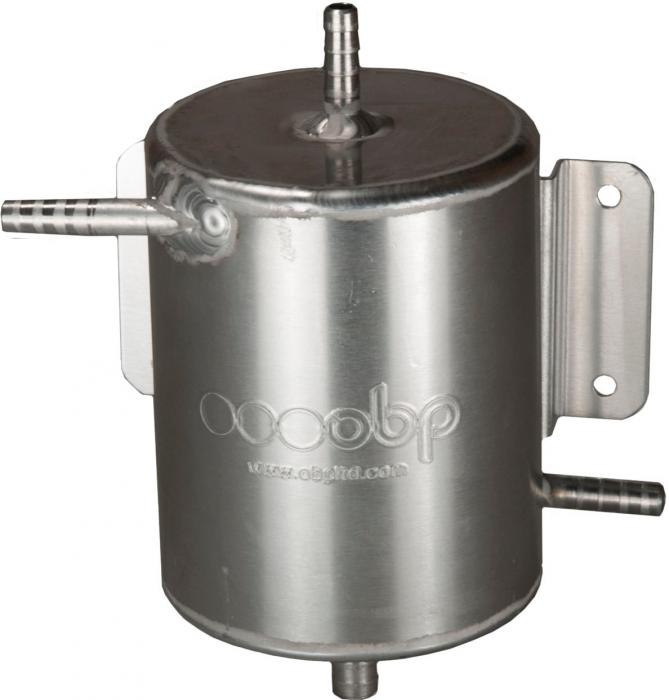 OBP Aluminium Catchtank 1 ltr. 
4 Anschlüsse