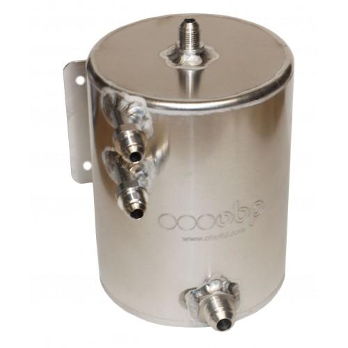 OBP Aluminium Catchtank 2.0 ltr. 
4 Anschlüsse JIC