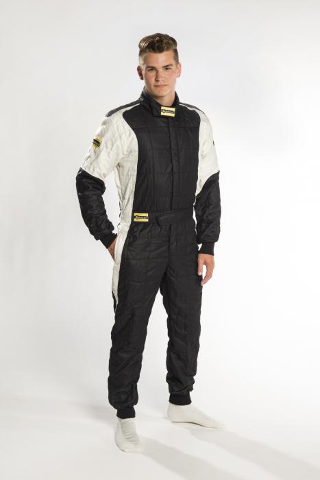 Rennoverall Beltenick Stratos II 3-lagig FIA 8856-2018
Gr. XSW schwarz-silber 