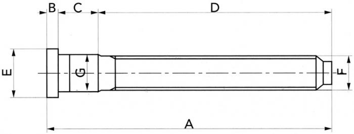 Spezial Radbolzen 12x1,5 66 lang (Spline 14,3)
mit Kopf zum einschlagen MITSUBISHI, TOYOTA,FORD ESCORT MK2