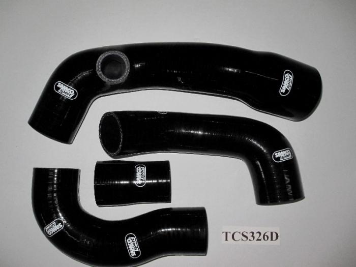 Samco Fiat Punto GT Turbo 1400 93-97 
 4-teiliges Ladeluftsystem schwarz