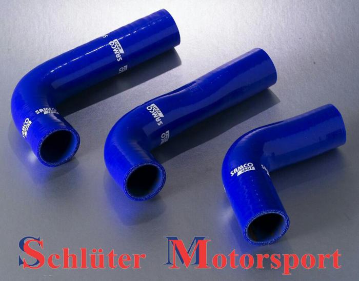 Samco Alfa Romeo 164 V6 3.0 12v 
 3-teiliges Kühlwasser-Schlauchkit blau