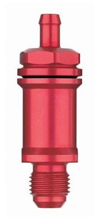 Be- und Entlüftungsventil - Inline-Ventil (AN06- 6,5mm)
Schlauchanschluss 6,5mm / Dash-06 Verschraubung