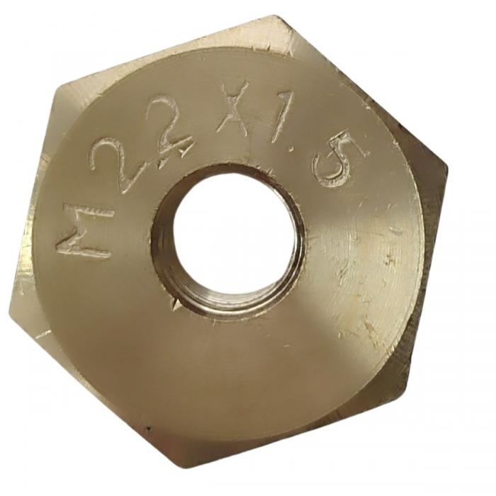 Adapter VDO messing 
1/8-27 NPTF auf M22x1,5