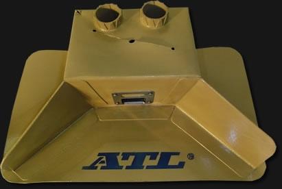 Interner Catchtank ATL 
mit Aufnahme für 2 Pumpen 40mm