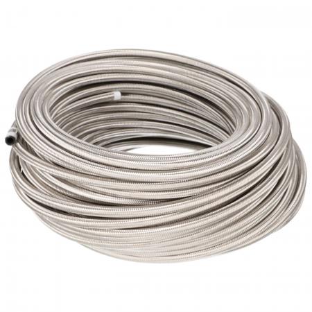 Nitril Schlauch Edelstahlummantelt Serie 400 Dash 06
Dash 06