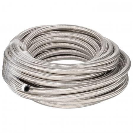 Nitril Schlauch Edelstahlummantelt Serie 400 Dash 10