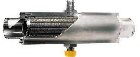Laminova Ölkühler 275mm - Ölanschluss AN06 (Dash 6, 9/16-18 JIC) 
  - Wasseranschluss 16mm