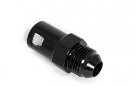 Schnellkupplung EFI Dash 6   - SAE J2044 
 5/16 - 8mm Leitung schwarz