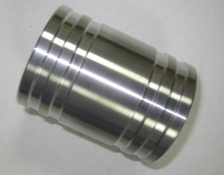 Alu - Verbindungsrohr gedreht 
Durchmesser: 40 mm 