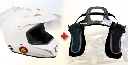 Hans Komplettangebot Offroad Helm: 3XL weiß Hans: L Club 3
Beltenick Kombi Angebot FHR System