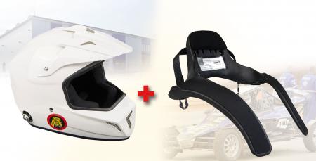 Hans Komplettangebot Offroad Helm: L weiß Hans: L Club
Beltenick Kombi Angebot FHR System