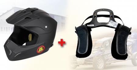 Hans Komplettangebot Offroad Helm: M schwarz Hans: L Club 3
Beltenick Kombi Angebot FHR System