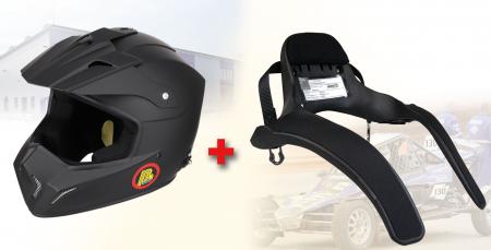 Hans Komplettangebot Offroad Helm: M schwarz Hans: L Club
Beltenick Kombi Angebot FHR System