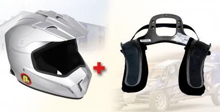 Hans Komplettangebot Offroad Helm: M silber Hans: L Club 3
Beltenick Kombi Angebot FHR System