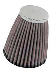 K&N Universalluftfilter, 57mm Flansch 
Konische Rundform, 89x51 102lg