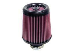K&N Universalluftfilter, 63mm Flansch 
Konische Rundform, 152x127 165lg