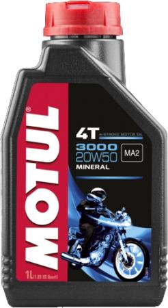 Motorenöl Motul 3000 4T 
20W50 (Dose 1 liter)