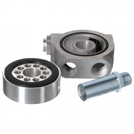 Mocal VW T5.2 Biturbo Kit mit M20x1,5 UNF Gewinde (CFCA) 
Adapterplatte incl. Abstandhalter & Mittelbolzen