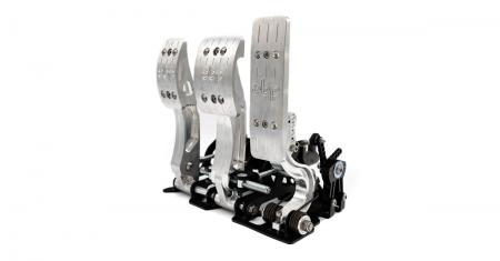 OBP Pedal Box Racing Series Pedal System 
mit Wagebalken silber