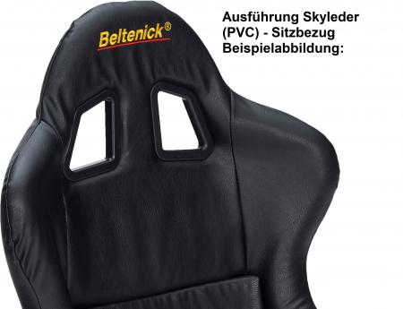Sim Racing Sitz RST 7 Gaming Vollschalensitz 
Größe L, schwarz, Skyleder (PVC)