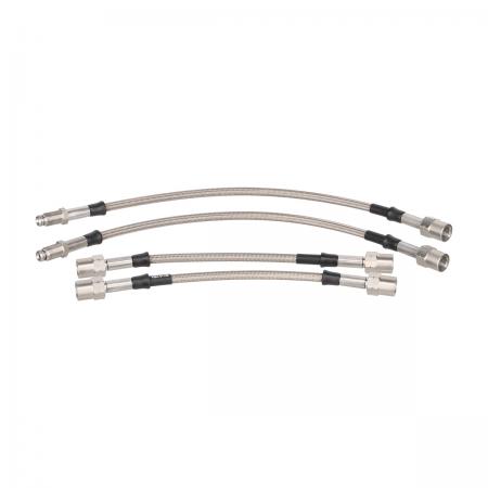 Goodridge Bremsschlauchsatz BMW E-30 316-325 
´82-´91 für Trommelbremse 4-teilig mit  ABE